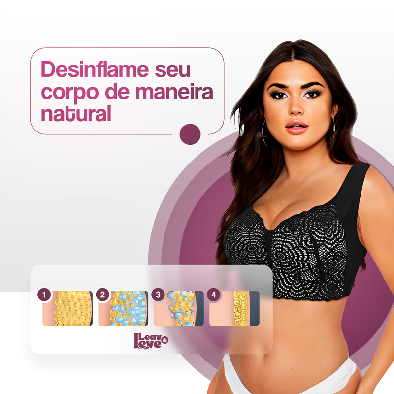 Sutiã Modelador Linfático - DetoxTech™