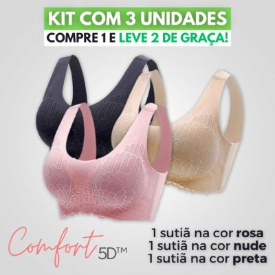 [COMPRE 1 LEVE 3] - Sutiã Up Comfort 5D