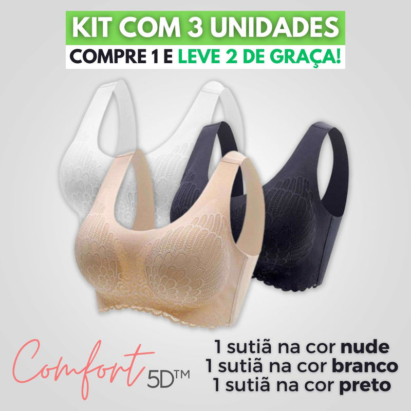 [COMPRE 1 LEVE 3] - Sutiã Up Comfort 5D