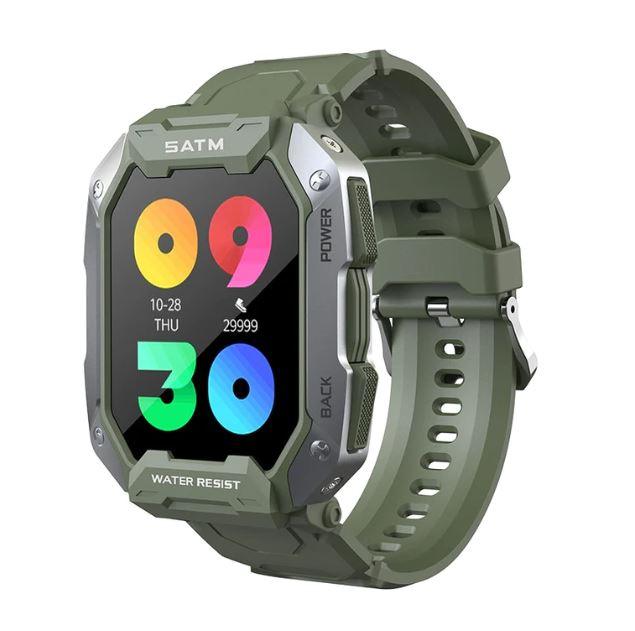 SmartWatch Militar Max Rock Ultra + 2ª Pulseira (Brinde!)