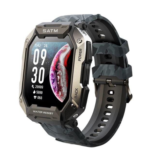 SmartWatch Militar Max Rock Ultra + 2ª Pulseira (Brinde!)